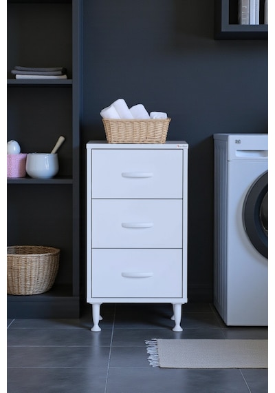 Eliusta Seçer 3 Çekmeceli 50 Cm Banyo Ve Mutfak Dolabı Beyaz 50x75x32,5 Cm Çok Amaçlı Organizer Dolap Beyaz Eliusta Seçer 3 Çekmeceli 50 Cm Banyo Ve Mutfak Dolabı Beyaz 50x75x32,5 Cm Çok Amaçlı Organizer Dolap Beyaz