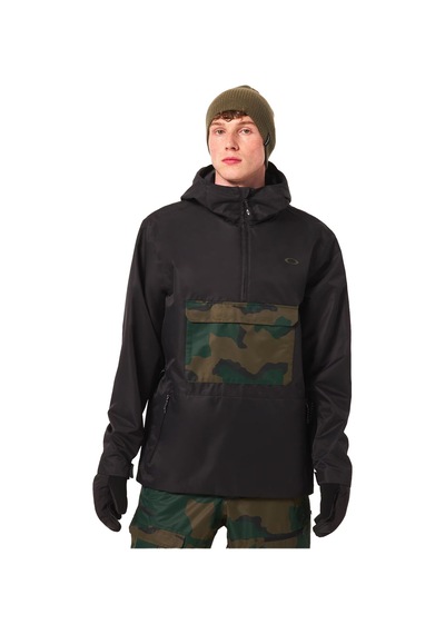 Oakley Oakley Divisional Rc Shell Anorak Erkek Siyah Snowboard Ceketi 14573