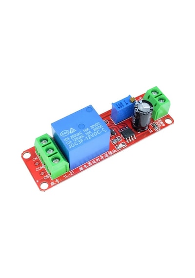 Ne555 Zaman Ayarlı Röle Modülü 12v