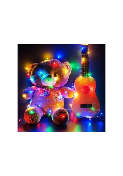 Pilli Dekoratif Peri Led Işık 3 Metre Rgb Gaming Aydınlatma Opsiyonel