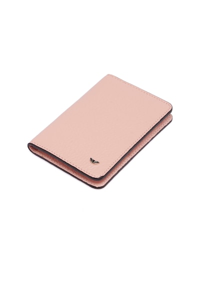 Tergan Pembe Deri Unisex Kredi Kartlık 1645T8A