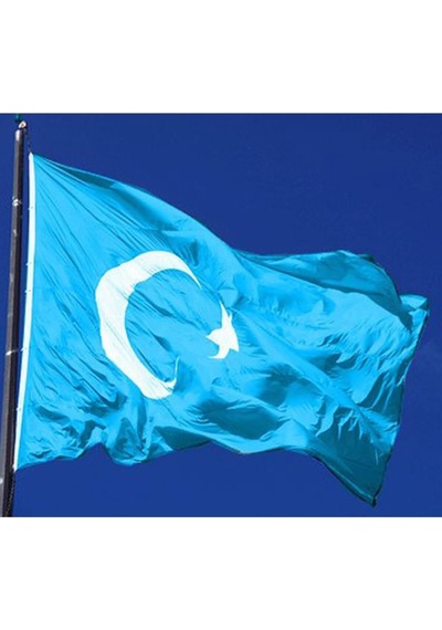 Zc Bayrak Doğu Türkistan Milli Gönder Bayrağı 70x105 Cm Raşel Dijital Baskı Diğer