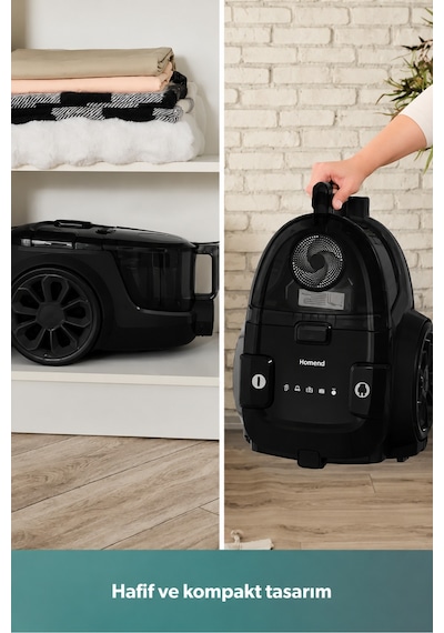 Homend Dustroyer 1255H  Yatay Süpürge