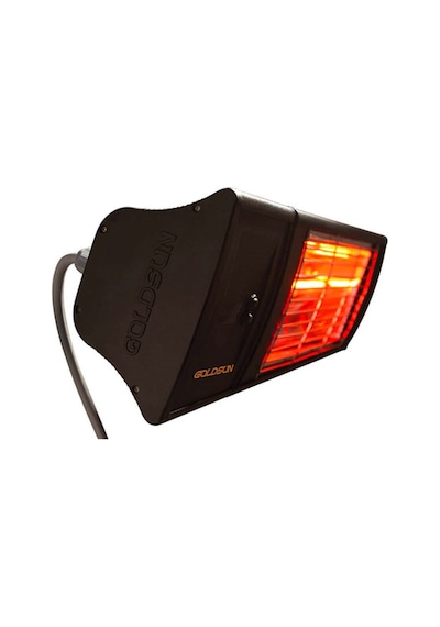 Goldsun Supra Plus GSS20PLG 2000 W Az Işıklı Infrared Isıtıcı Siyah
