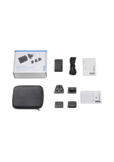Lenovo Uyumlu 65W Usb-C Ac Seyahat Adaptörü 40Aw0065Ww