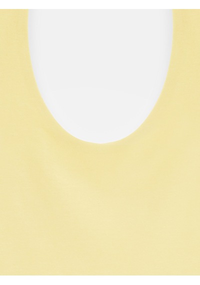 Dilvin 32726 Halter Yaka Top-sarı