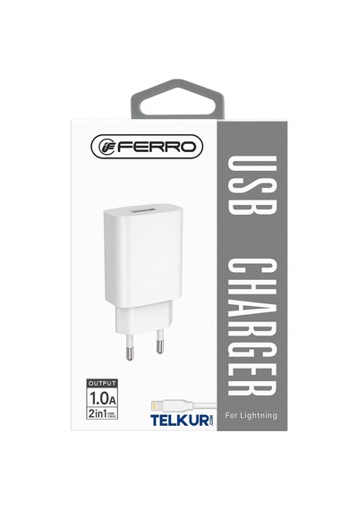 Ferro Psl-w16 Apple Uyumlu iPhone 5w 1a Usb Lightning Sarj Aleti Seti