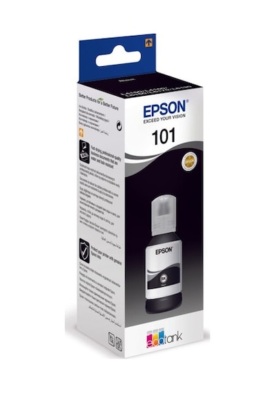 Epson 101  Mürekkep L4150.L4160.L6160.L6170.L6190 Siyah Bk C13T03V14A