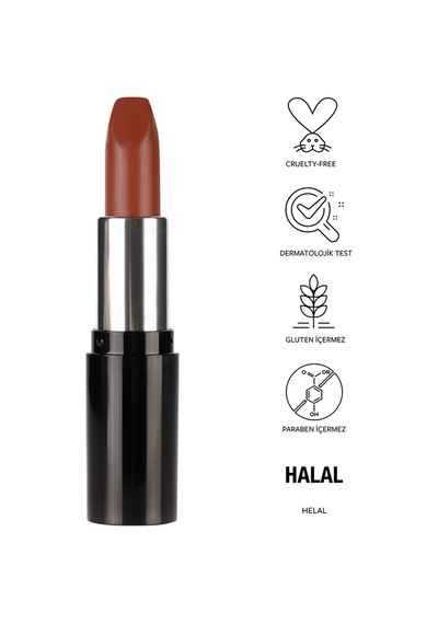 Pastel Nude Lipstick - Nude Ruj 547 Kahverengi