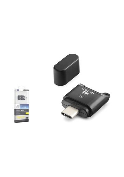 Type-c 3.2 Gen1 Kart Okuyucu Microsd 5 Gbps Siyah Tc302 Evimdeyokyok