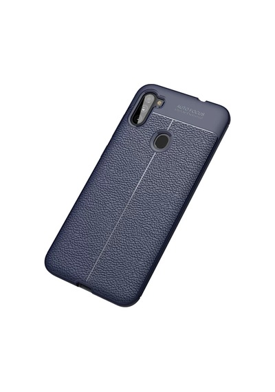 Newface Samsung Galaxy A11 Kılıf Auto Focus Kapak - Lacivert