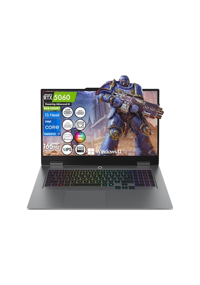 Lenovo Loq 17IRX10 83JH006DTR-FPS3 i7-13650HX 32 GB 1 TB SSD RTX5060 17.3" W11P Dizüstü Bilgisayar