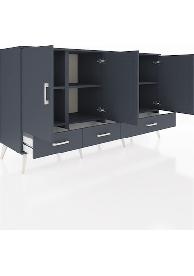 Kronos Konsol 6 Raflı 3 Çekmeceli 4 Kapaklı 176x59x99 Antrasit-an Antrasit-antrasit Kronos Konsol 6 Raflı 3 Çekmeceli 4 Kapaklı 176x59x99 Antrasit-an Antrasit-antrasit