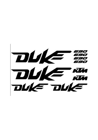 Ktm 690 Duke Sticker Yapıştırma