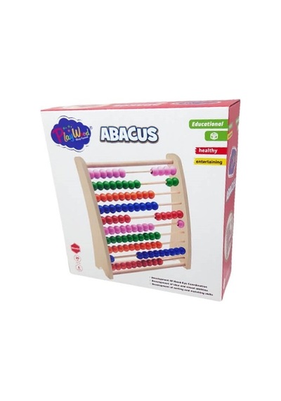 Playwood Büyük Ahşap Abaküs Eğitici Oyuncak Abaküs