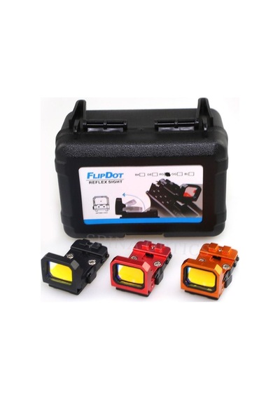 Katlanabilir Flip Up Red Dot Siyah