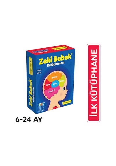 6-24 Ay Zeki Bebek Kütüphanesi 8 Li Set