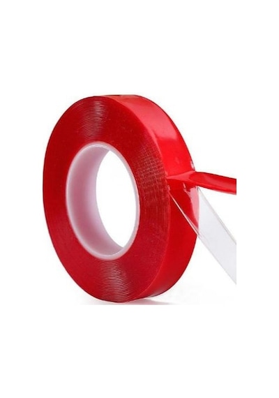 Printec® Şeffaf Çift Taraflı Akrilik Köpük Bant 15 MM X 33mt