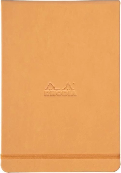 Rhodıa 148 210 Mm A-5 Çizgisiz Rhodıa Defter, Turuncu Sert Kapak Çok Renkli