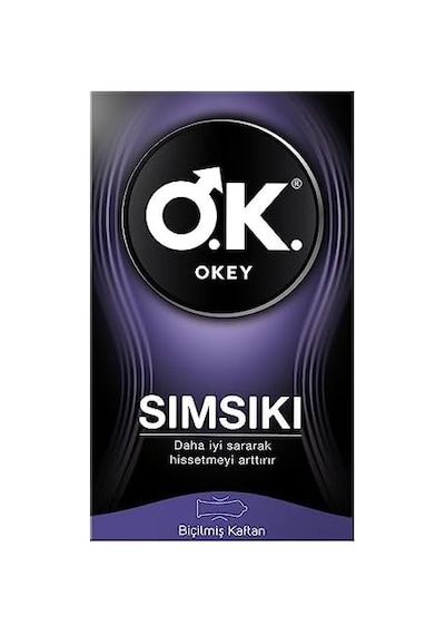 Sımsıkı Prezervatif 10 Adet Açık Kahverengi