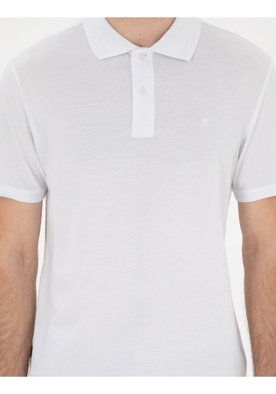 Pierre Cardin Erkek Beyaz Tişört Basic 50302561-vr013 Beyaz