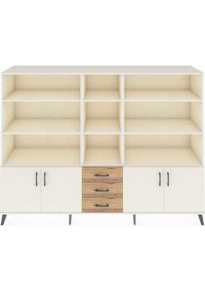 Hyperion Dolap 11 Raflı 3 Çekmeceli 4 Kapaklı 220x44x163 Aytaşı-a Aytaşı-aytaşı/çam Hyperion Dolap 11 Raflı 3 Çekmeceli 4 Kapaklı 220x44x163 Aytaşı-a Aytaşı-aytaşı/çam