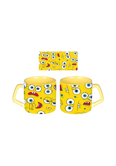 Sünger Bob Kupa Bardak Tek Adet 0463 Çok Renkli