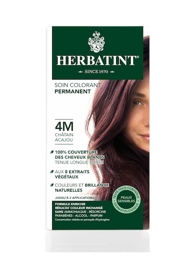 Herbatint 4M Bitkisel Saç Boyası Mahogany Chestnut 150 ML