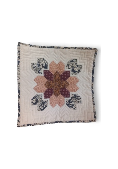 Patchwork Yastık El İşi 40x40 Cm Karışık Renkli