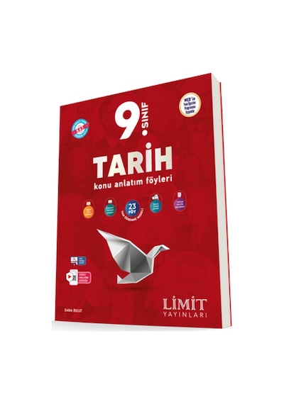 Limit 2025 9. Sınıf Tarih Konu Anlatım Föyleri Güncel Müfredat