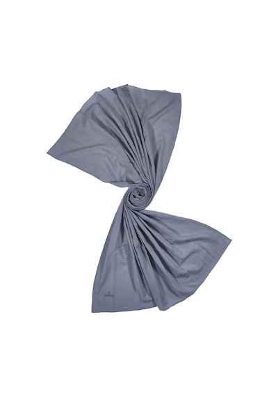 Mim Eşarp Akmoda Bambu Kraş Kadın Şal 80x190 Cm - Gümüş