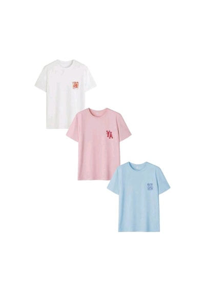 Stil-x Yeniz Sezon 3' Lü Takım Kız Çocuk Tshirt, Çok Renkli, %100 Pamuk Çok Renkli-1a Stil-x Yeniz Sezon 3' Lü Takım Kız Çocuk Tshirt, Çok Renkli, %100 Pamuk Çok Renkli-1a