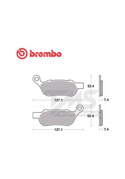 BREMBO 07HD07SP SİNTERLİ FREN BALATASI