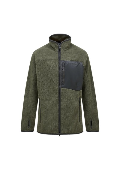 Peak Performance M Pile Zip Jacket Pıne Needle Erk Fleece G80293060-30109 Haki
