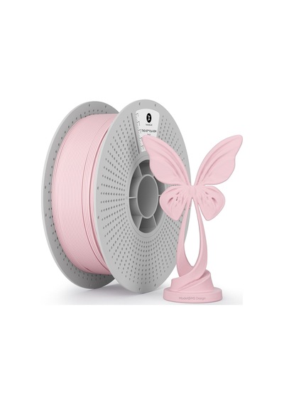 Mat Pla Filament 1,75 Mm +/- 0,03 Mm, Makaron Pla Rulo, 3d Yazıcı Filament, Mat Yüzey, 1 Kg 2,2 Lb Karton Makara, Şeftali Pembesi Çok Renkli