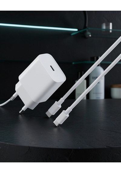 Usb-c Girişli 25w Hızlı Şarj Adaptörü Ve Kablosu Uucz25w Apple iPhone Uyumlu şarj3 Belirtilmemiş
