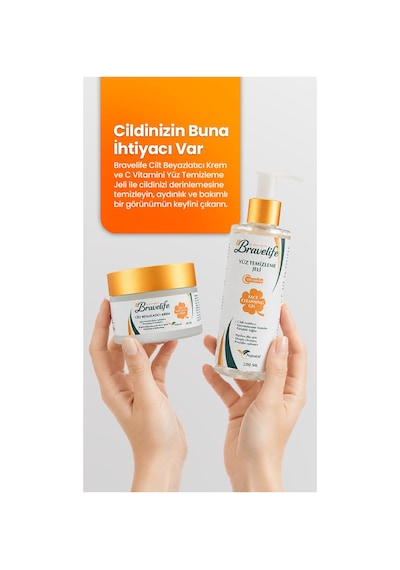 Aydınlatıcı Parlatıcı Eşitleyici Nemlendirici Canlandırıcı Doğal İçerikli Temizleme Jeli-cilt Beyazlatıcı Krem-dudak Balm