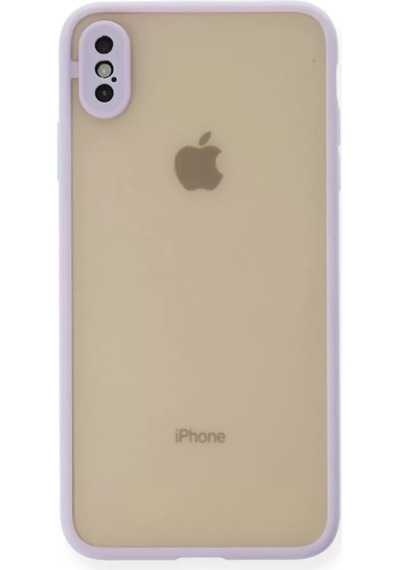 Newface Apple İphone X Kılıf Montreal Silikon Kapak - Mor