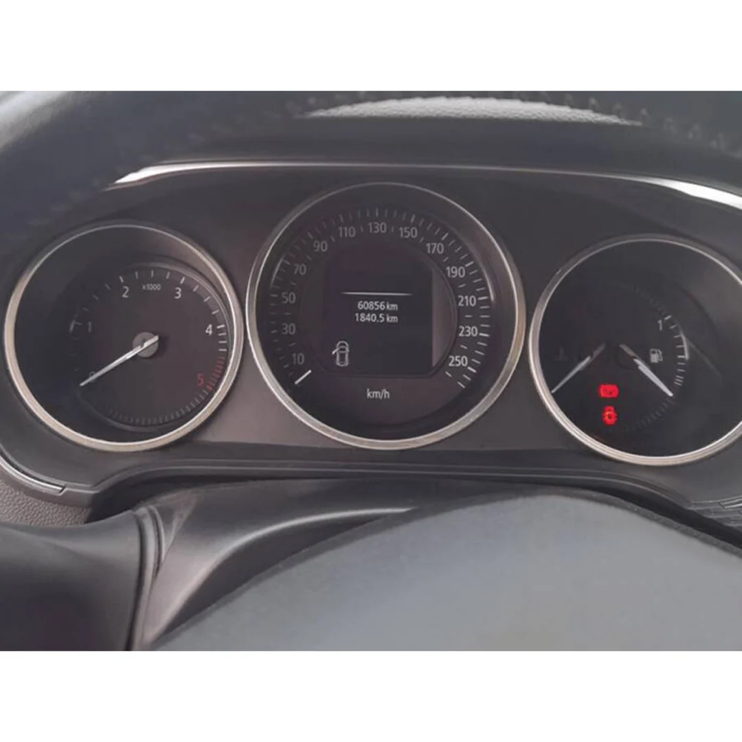 Renault Megane 4 Gösterge Çerçevesi - Krom Taşlı 3 Parça 2016 Ve Sonrası, Hb/sd
