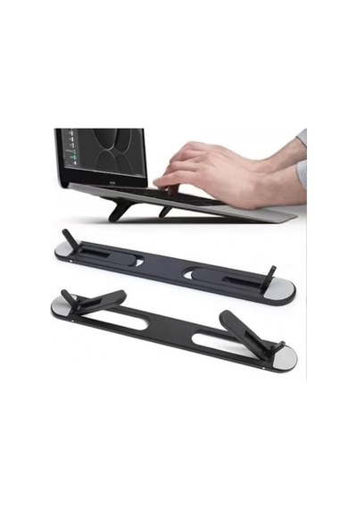 Katlanabilir Yapışkanlı Laptop Standı, Taşınabilir Ve Ayarlanabilir 1