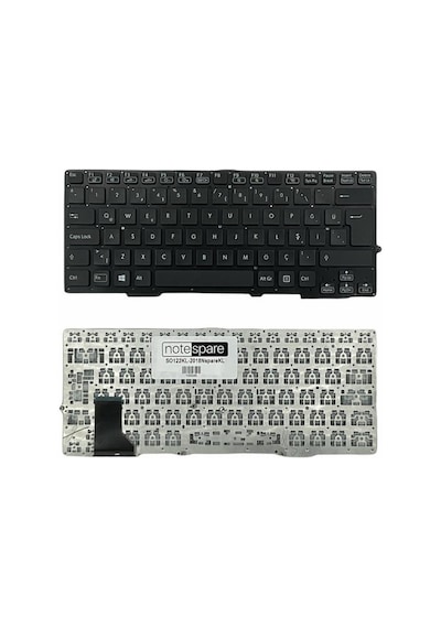 Sony İle Uyumlu Vaio Svs13a1v8r, Svs13a1v9e, Svs13a1w9e, Svs13a1x8r Notebook Klavye Siyah Tr