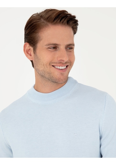 Pierre Cardin Erkek Açık Mavi Kazak /triko 50296564-vr003 Açık Mavi