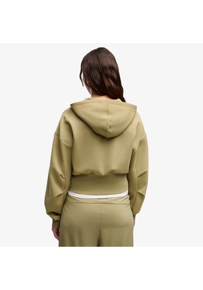Puma Tech Sense Full Zip Hoodie Kadın Kahverengi Sweatshirt 634571