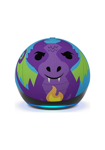 Echo Dot Kids Alexa (5. nesil) 2022 Ejderha Tasarımı