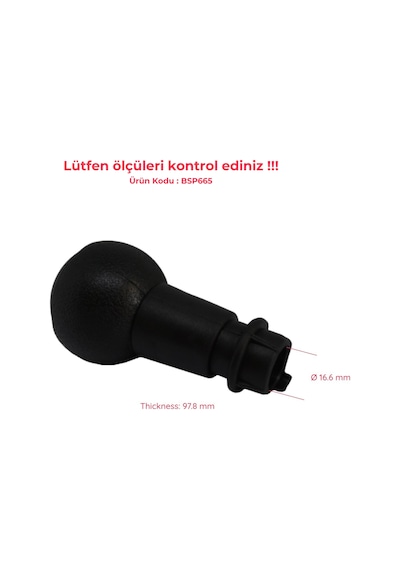 Vites Topuzu 2403.fc Peugeot Partner Tepee Citroen Berlingo İçin Diğer