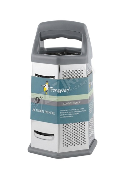 Penguen Altıgen Rende Png-1512 Çok Renkli