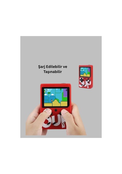 Tv Bağlantılı Şarjlı Retro Oyun Konsolu - Hs08377856-8321 Renkli