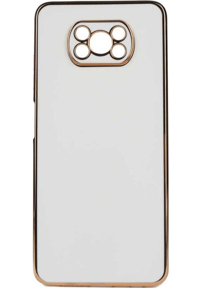 Xiaomi Poco X3 Kılıf Zore Bark Kapak Beyaz