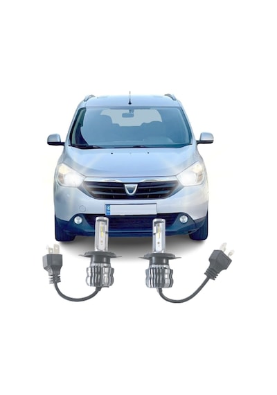 Dacia Lodgy Led Xenon Oto Ampul Photon Zero H4