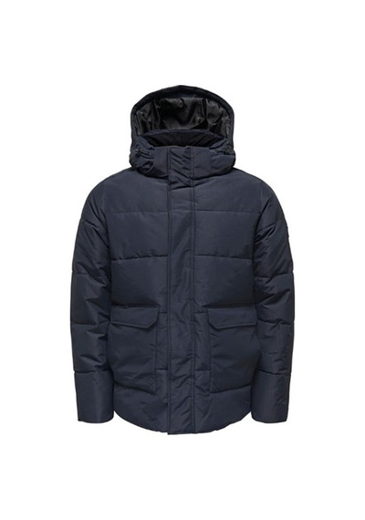 Only Erkek Ceket Onscarl Life Quilted Jacket Noos Otw 22025825-peat Gri